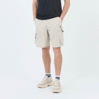 【GIORDANO 佐丹奴】男裝彈力防曬工裝短褲 Cool Collection系列(04 米陶卡其)