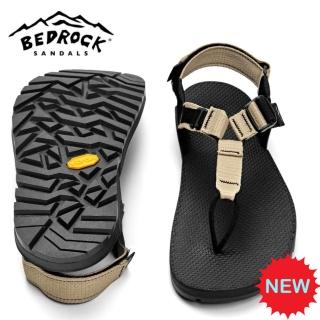 【Bedrock】母親節禮物 ☆全新升級☆Cairn Evo 越野運動涼鞋 中性款 卡其色(越野戶外涼鞋 登山步道和城市漫