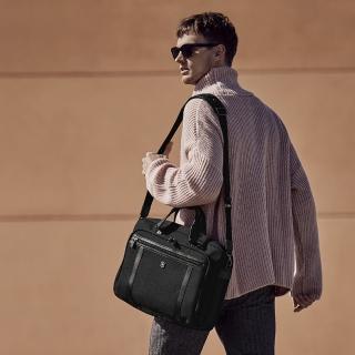 【VICTORINOX 瑞士維氏】15吋電腦可擴充套件公事包 Laptop Brief(611471)