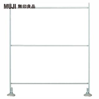 【MUJI 無印良品】SUS追加用側片/灰/迷你/2S(大型傢俱配送)