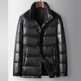 【紐約精品】現貨+預購 真羽絨90%鴨絨羽絨外套羽絨衣夾克(保暖時尚硬朗質感突出男外套2色a1ix29)