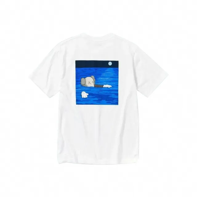【UNIQLO】Uniqlo x Kaws 印花短袖 白粉/黑色/白藍 341-467774/775/525