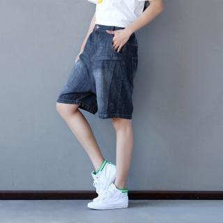 【紐約精品】現貨+預購 復古牛仔褲(休閒短褲顯瘦女士半褲五分牛仔女褲子2色a1ir53)