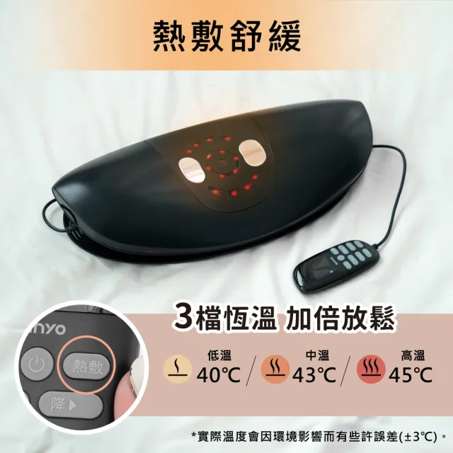 【KINYO】搖搖樂 腰椎舒展按摩器 腰部按摩器(IAM-2710)