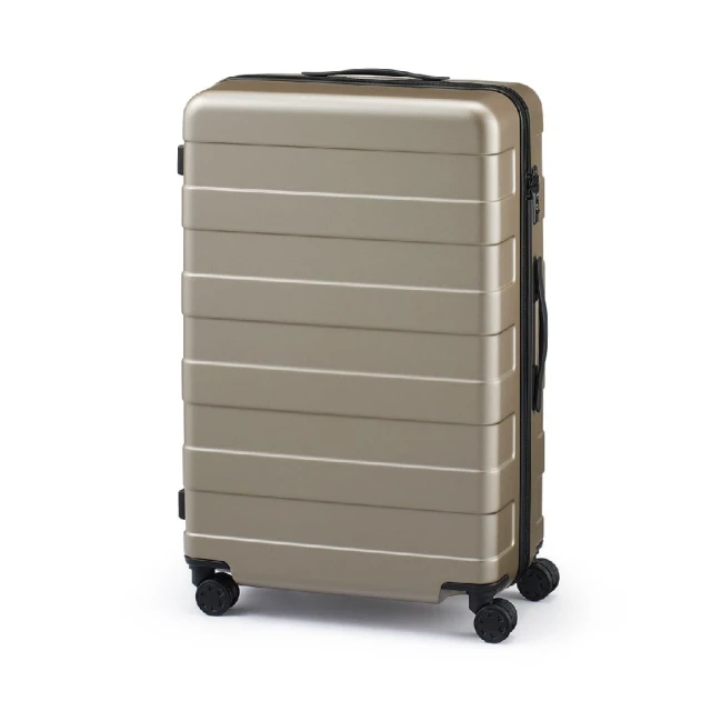 【MUJI 無印良品】四輪硬殼止滑拉桿箱75L(共3色)