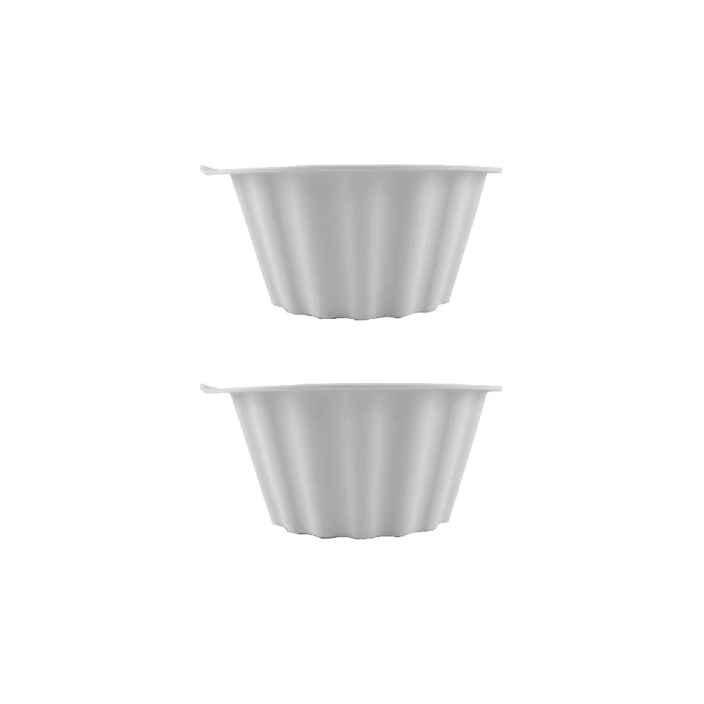 【Silipot】韓國頂級鉑金矽膠烘焙模具L 2入(蛋糕模具 果凍、布朗尼、布丁模具)