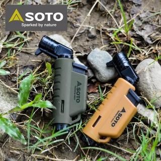 【SOTO】L型填充式掌中點火器 ST-486AG 軍綠/ST-486CT 狼棕
