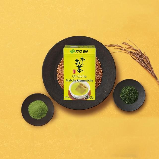 【伊藤園】ITOEN 國產Oi Ocha抹茶玄米茶包 單盒入 涼茶熱茶冷沖熱泡 天然純茶點心茶 大谷翔平代言 