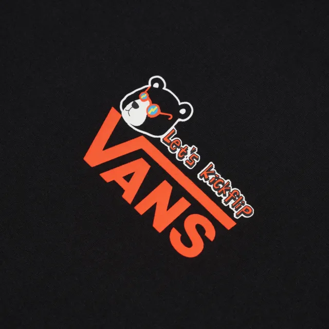 【VANS】Taiwan Culture 台灣限定 台灣黑熊X滑板 黑色短袖T恤