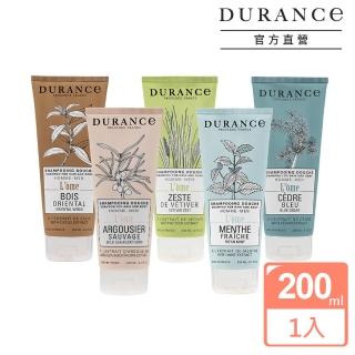 【DURANCE 朵昂思】洗髮沐浴露 200ml-多款任選(專櫃公司貨-狂野沙棘/薄荷/香根草/東方木/藍雪松)