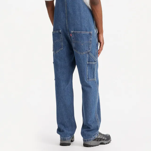 【LEVIS】Workwear工裝系列 男款 OVERALL工裝吊帶丹寧牛仔褲 熱賣單品 79107-0027