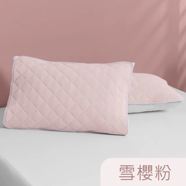 【Tonia Nicole 東妮寢飾】TopCool冰凍涼感枕頭保潔墊2入(十色任選)