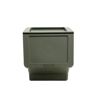 【SHUTER 樹德】大嘴鳥整理箱 23L 軍綠色 2個入 /組 MHB-23