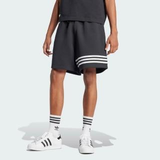 【adidas 愛迪達】短褲 男 運動褲 三葉草 亞規 NEU C SHO 黑 JC9941