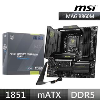 【MSI 微星】MAG B860M MORTAR WIFI主機板