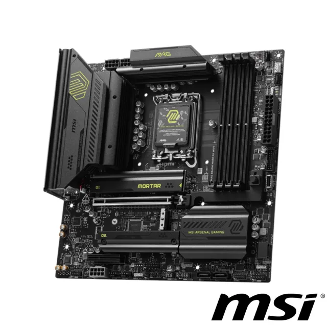【MSI 微星】MAG B860M MORTAR WIFI主機板