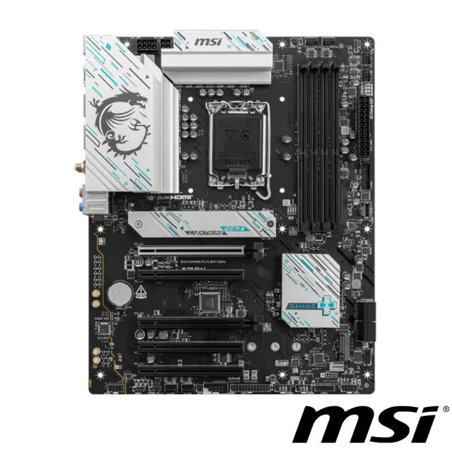 【MSI 微星】B760 GAMING PLUS WIFI DDR4 intel主機板