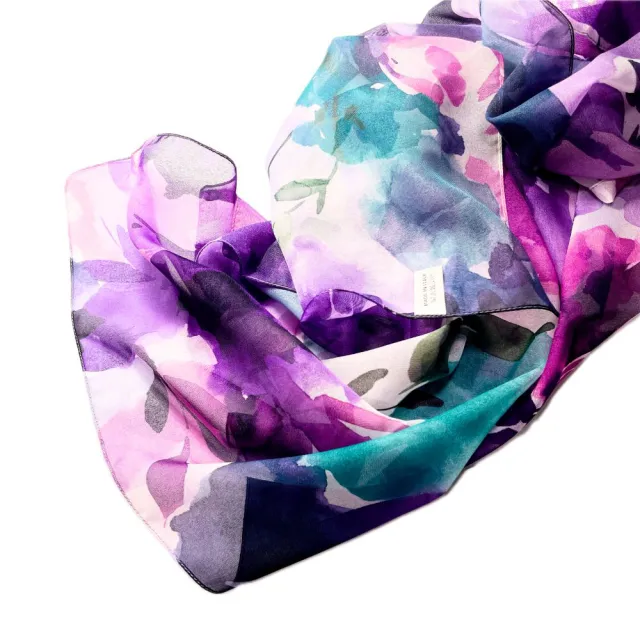 【iTa.a】100%義大利制造80×80雪紡大方巾(時尚.機能.環保-歐洲工藝普及版B18)