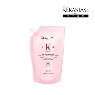 【KERASTASE 巴黎卡詩】粉漾芯生髮浴清爽型 500ml補充包(洗髮精/控油/頭皮保養/蓬鬆/養髮)