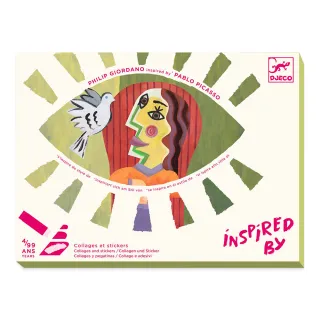 【Djeco 智荷 官方直營】大師藝術/畢卡索-人物肖像