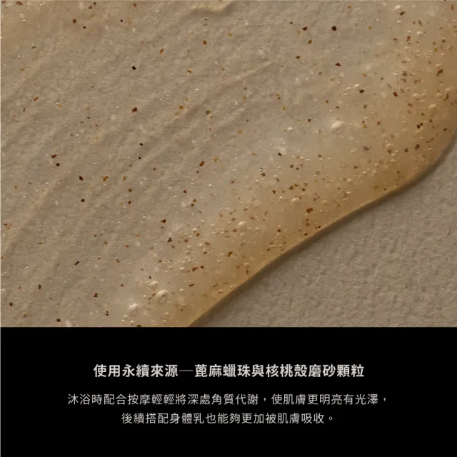 【SAWAA】旭光｜身體清潔組(暖杉去角質500ml+波光沐浴露500ml)