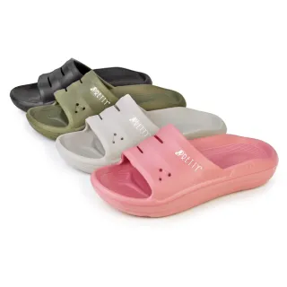 【Pretty】最新一代 拖鞋 厚底拖鞋 彈力 防水 輕量 類氣墊 台灣製(4色/36-44)