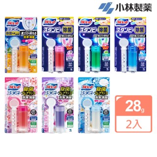 【小林製藥】日本進口 馬桶清潔芳香凍凝膠 28g 二入組(多款任選/平行輸入)