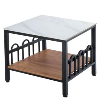 【AS 雅司設計】AS雅司-黛森巖板石面小茶几-60*60*54cm