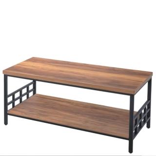 【AS 雅司設計】AS雅司-茲貝胡桃色大茶几-120*60*55.5cm