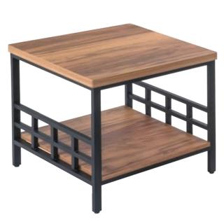 【AS 雅司設計】AS雅司-茲貝胡桃色小茶几-60*60*55.5cm