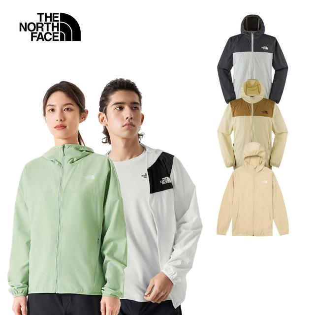 【The North Face】男女款多機能防曬連帽外套(多款任選)