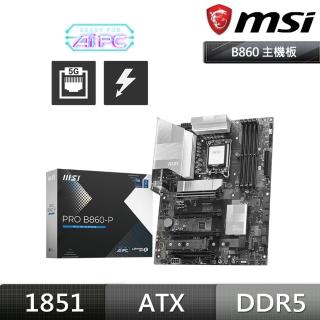 【MSI 微星】PRO B860-P DDR5 主機板