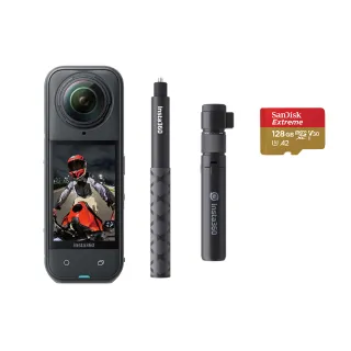 【Insta360】X5 360°口袋全景防抖相機 子彈時間套組(東城代理商公司貨)