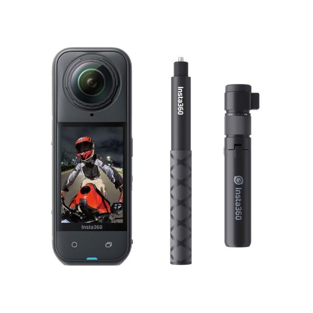 【Insta360】X5 360°口袋全景防抖相機 子彈時間套組(東城代理商公司貨)