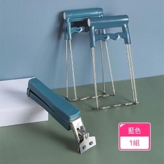 【Dagebeno荷生活】防滑隔熱易省力夾取廚房防燙夾 不燙手不傷碗盤不鏽鋼防燙夾(1組)