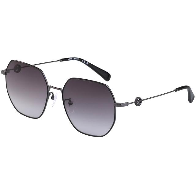 【LONGCHAMP】太陽眼鏡 LO183SLB(槍色)