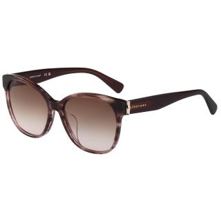 【LONGCHAMP】太陽眼鏡 LO786SLB(咖啡色)