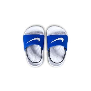 【NIKE 耐吉】Kawa Slide TD 童鞋 小童 藍黑白色 兒童 運動 涼鞋 BV1094-402