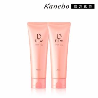 【Kanebo 佳麗寶】DEW 水潤洗顏皂霜 125g(2入組)