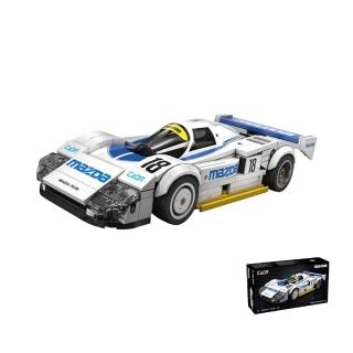 【CaDA】1:24 馬自達#18 1991 Le Mans積木模型車