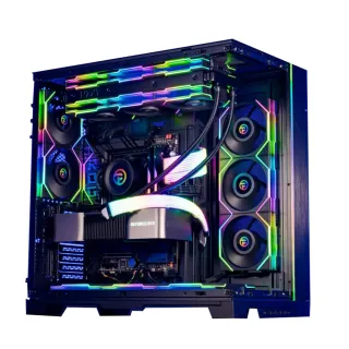 【NVIDIA】GeForce RTX 5090 創始版 LIAN LI 水冷電競電腦(Ultra 9 285K/Z890/64G D5/2TB M.2/WIFI)