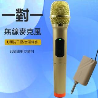 【Q&T】動圈式1對1無線麥克風(SY-T5306B)
