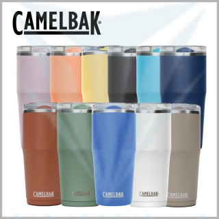 【CAMELBAK】600ml Thrive Tumble 防漏不鏽鋼雙層真空保溫/保冰杯(隨行杯/駝峰/補水/保溫/保冰)