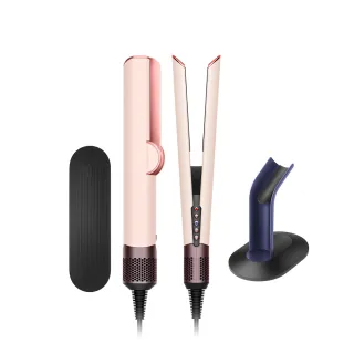 【dyson 戴森】HT01 Airstrait™ 二合一吹風直髮器 吹風機(粉霧玫瑰色) 離子夾 