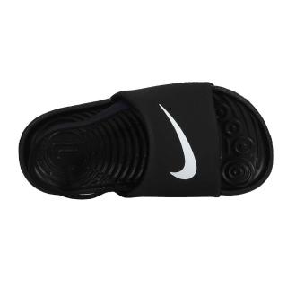 【NIKE 耐吉】14-16CM KAWA SLIDE TD 男女小童涼拖鞋-海邊 海灘 戲水 沙灘(BV1094-001)