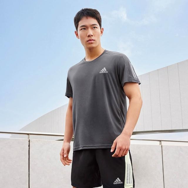 【adidas 愛迪達】短袖上衣  T恤 吸濕排汗男 H34487