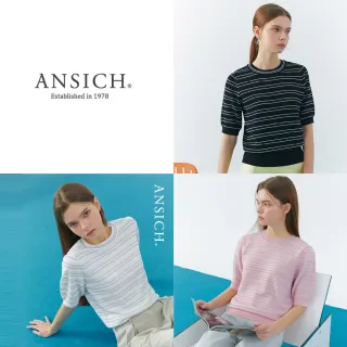 ANSICH悠植舒涼3D細織上衣