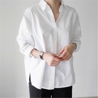 【時尚巴黎】現貨+預購 襯衫長袖上衣(春季chic風打底百搭女裝74ke21)