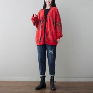 【紐約精品】現貨+預購 風衣外套民族風大衣(休閒碎花寬鬆牛仔女外套a1iq56)