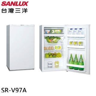 【SANLUX 臺灣三洋】97L ㄧ級能效變頻單門冰箱(SR-V97A)